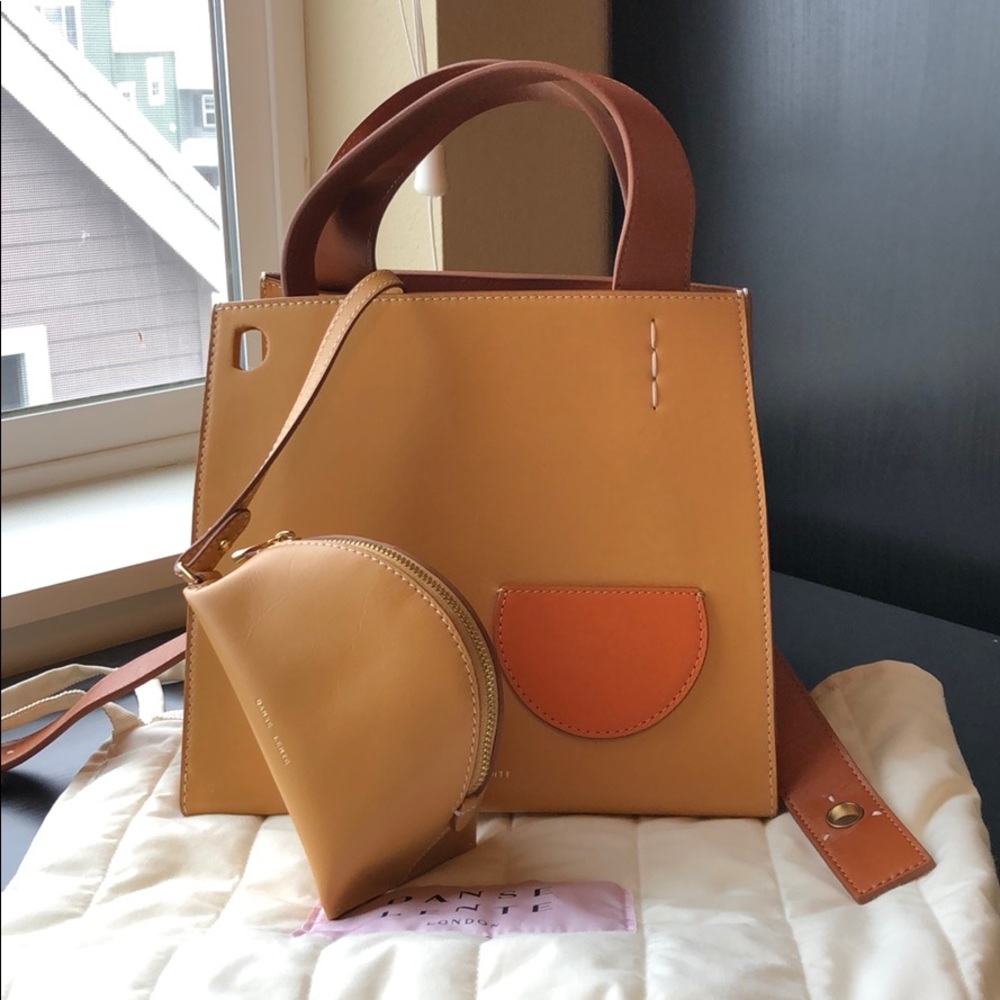 DANSE LENTE Margot Leather Tote Bag